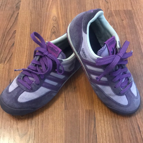 adidas dragon purple